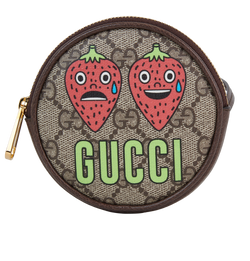 Gucci Coin Pouch, Canvas, Monogram/Muilt, 534563, DB/B, 4*